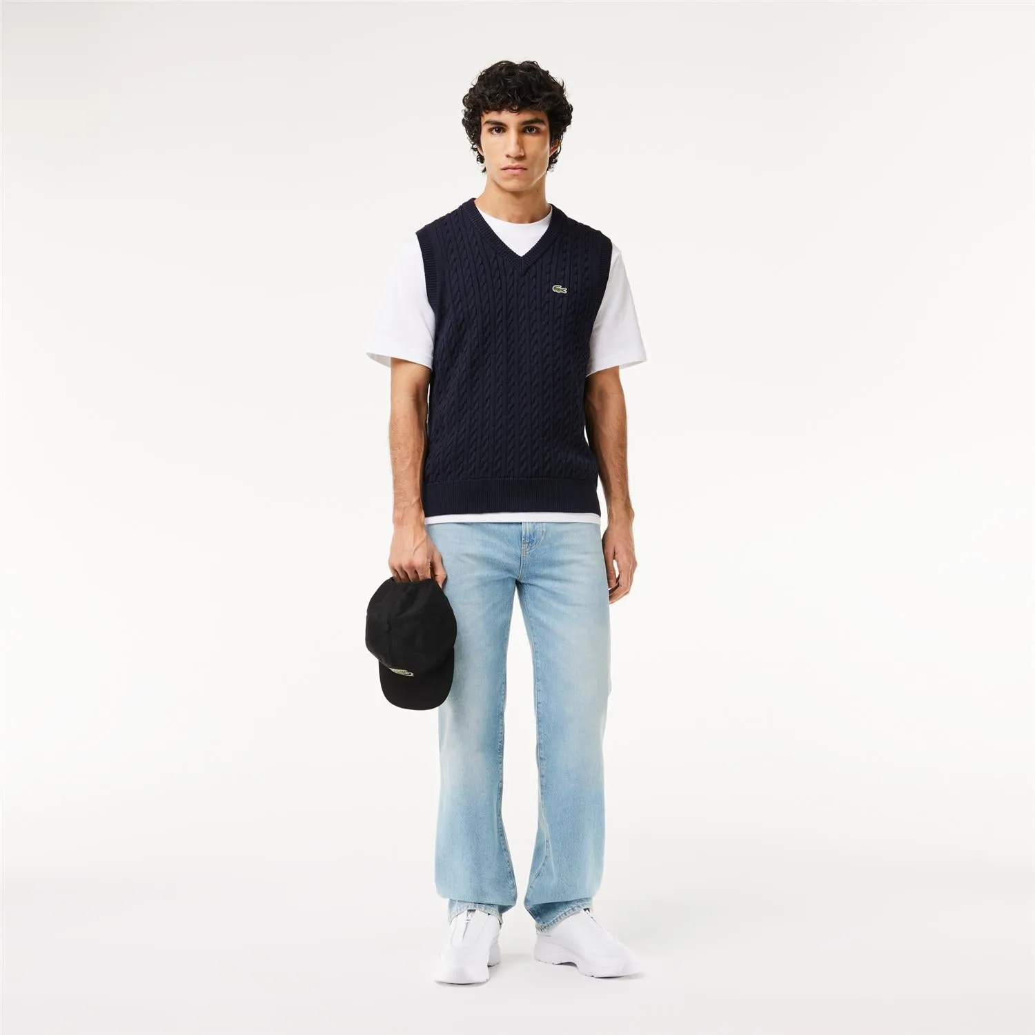03863 Lacoste Vest Blue