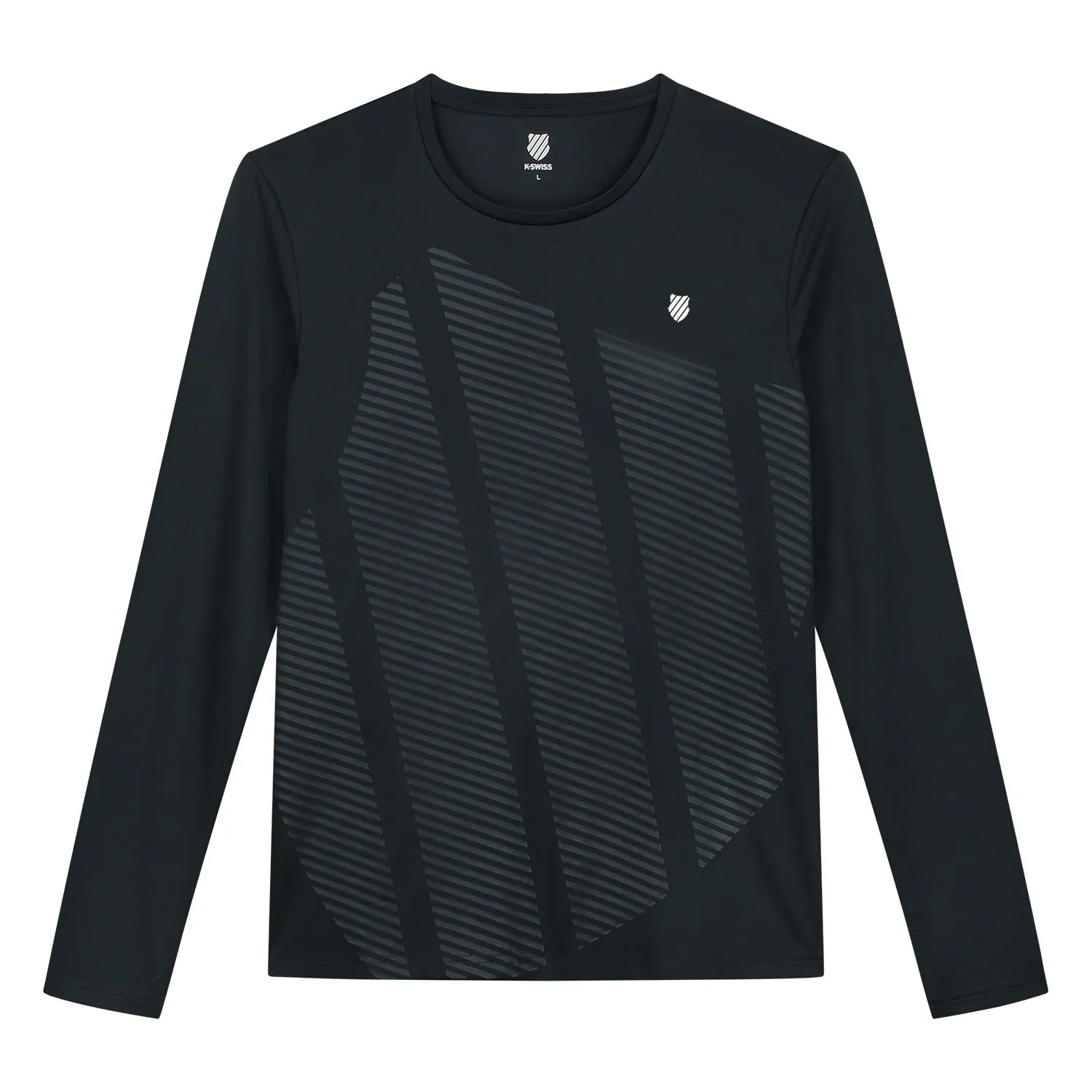 104913-427 | HYPERCOURT LONG SLEEVE | BLUE GRAPHITE