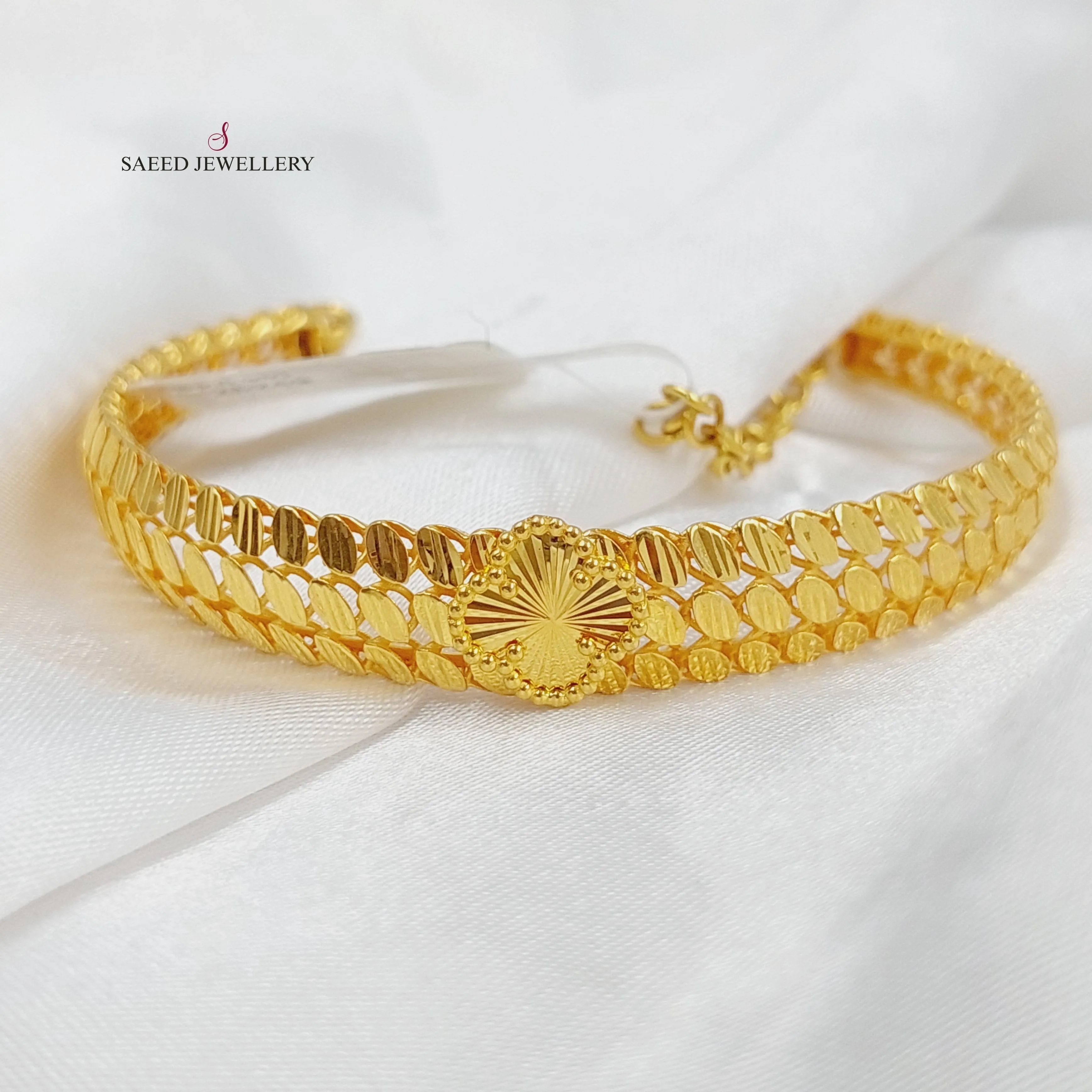 21K Clover Bracelet