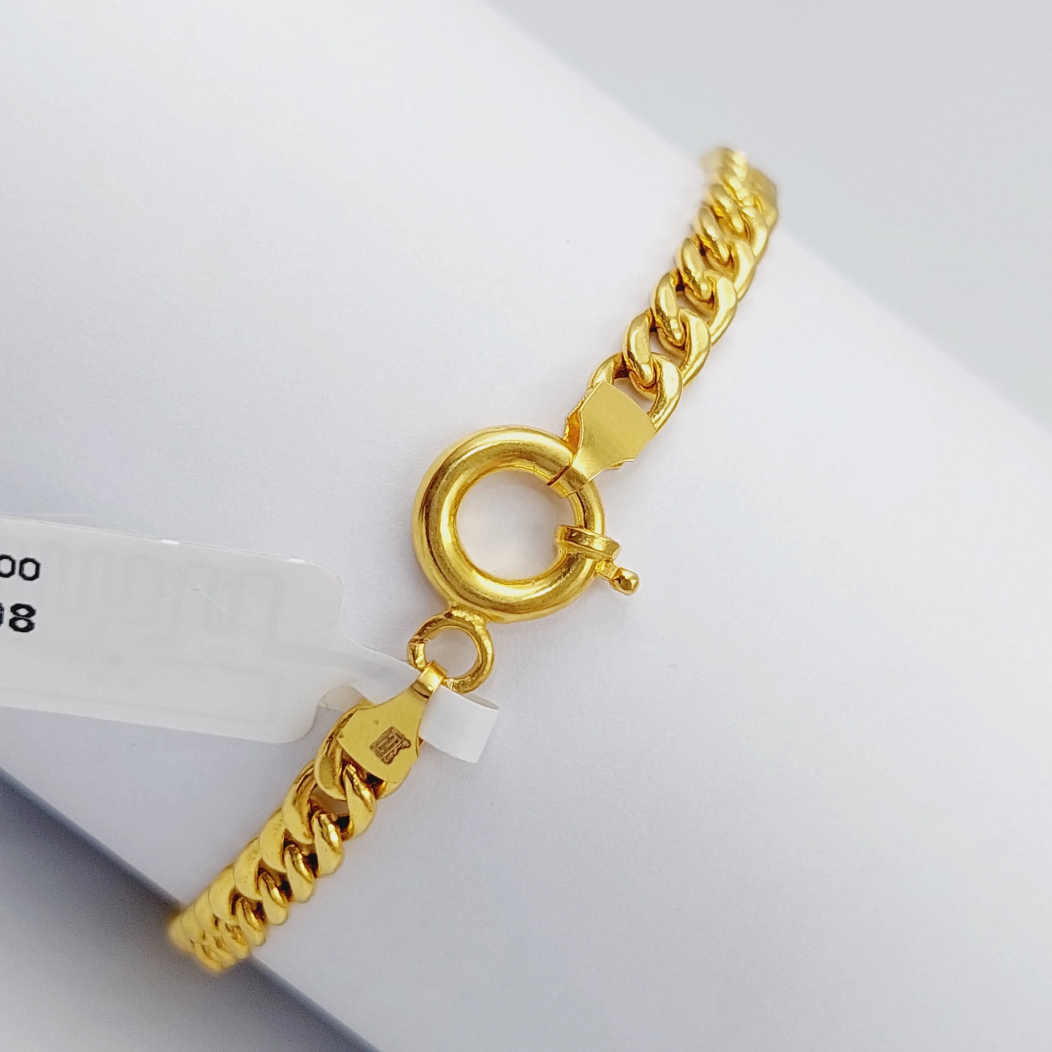 21K Clover Bracelet