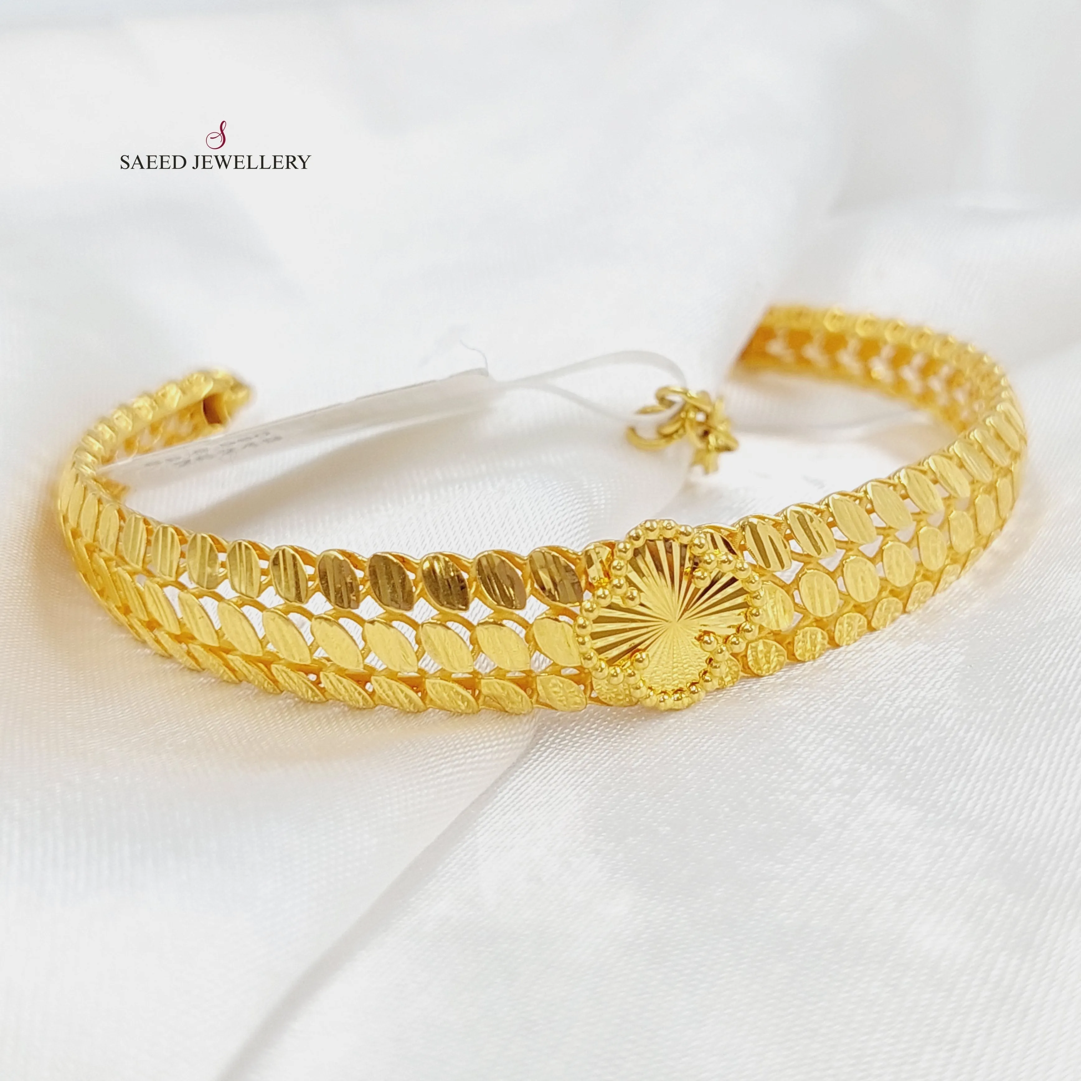 21K Clover Bracelet