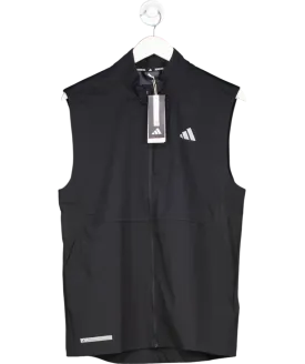 adidas Black Ultimate Running Vest UK M