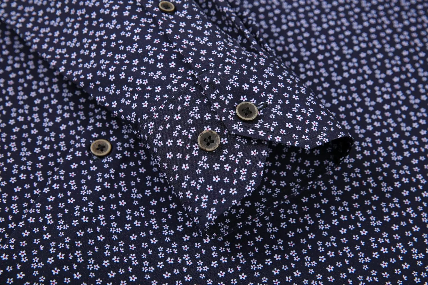 Alex Vando Mens Button Down Shirts Wrinkle Free 4-Way Stretch Print Business Casual Shirt