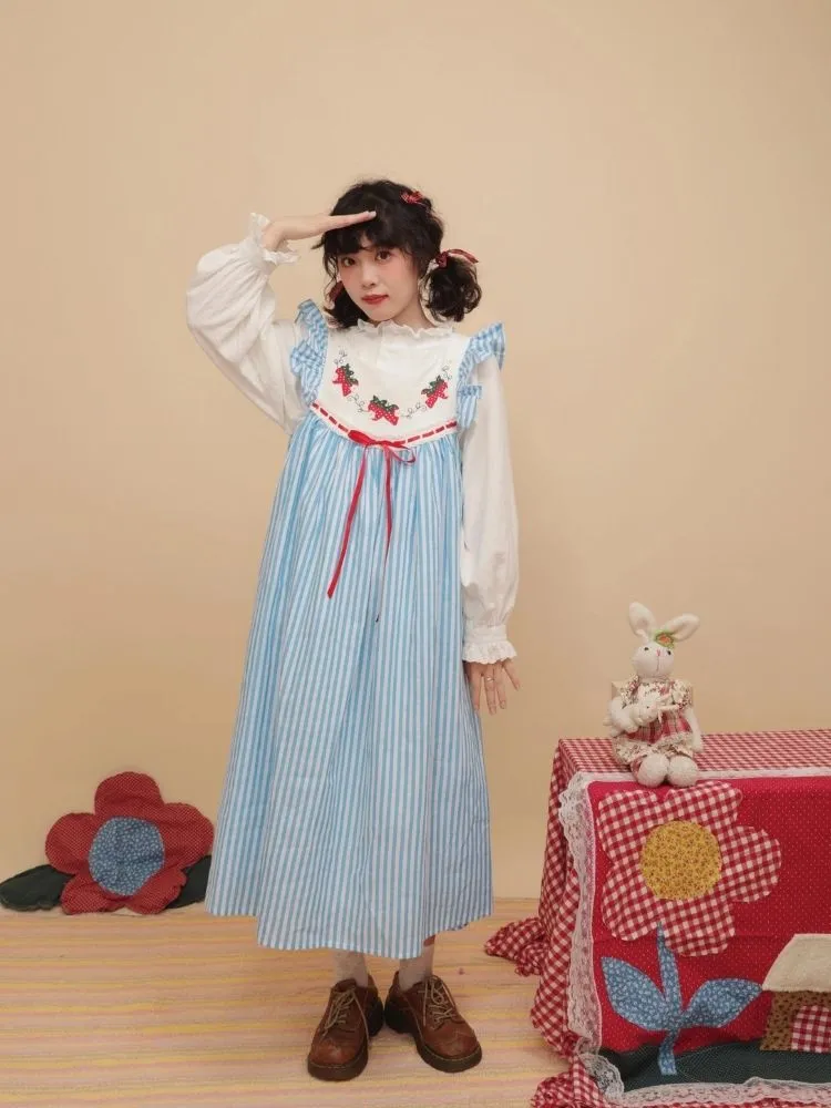 Antique Girl Blue Sundress【s0000003126】
