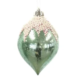 Aqua Pearl Icing Ornaments {multiple styles}