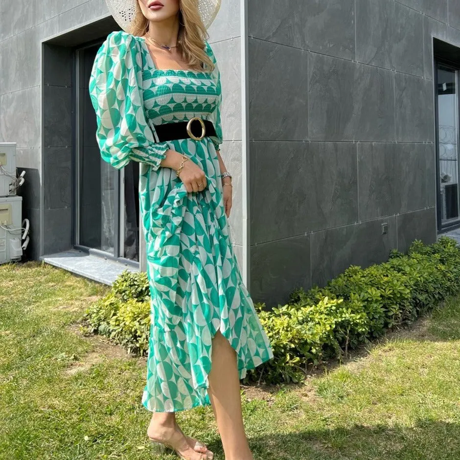Ariel Printed Dress