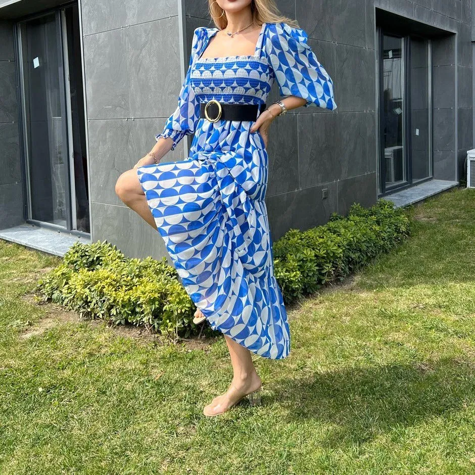 Ariel Printed Dress