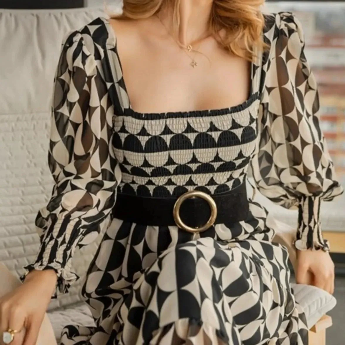 Ariel Printed Dress
