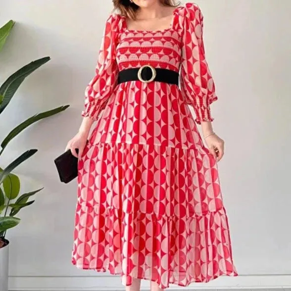 Ariel Printed Dress