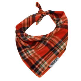 Bandana | Orange Plaid