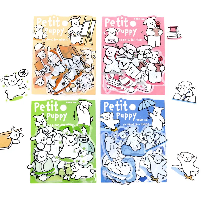 BGM Clear Seal: Puppy Petit - Pink