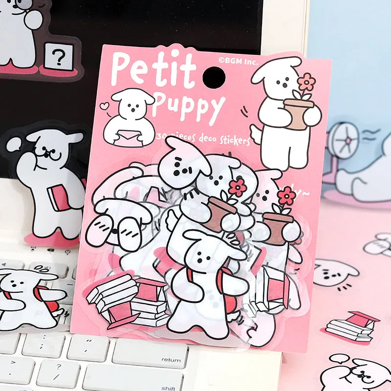 BGM Clear Seal: Puppy Petit - Pink