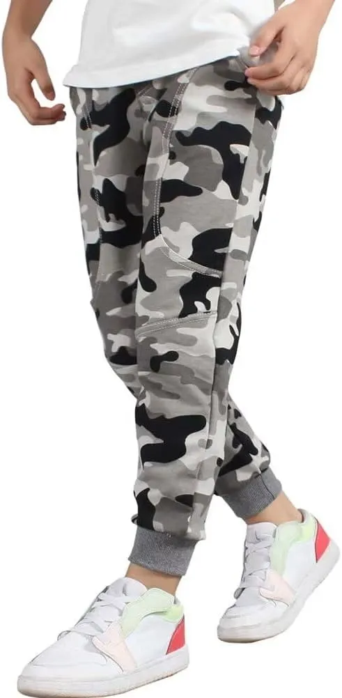 BINPAW Boy's Cotton Sweatpants, Age 4T-16 Years