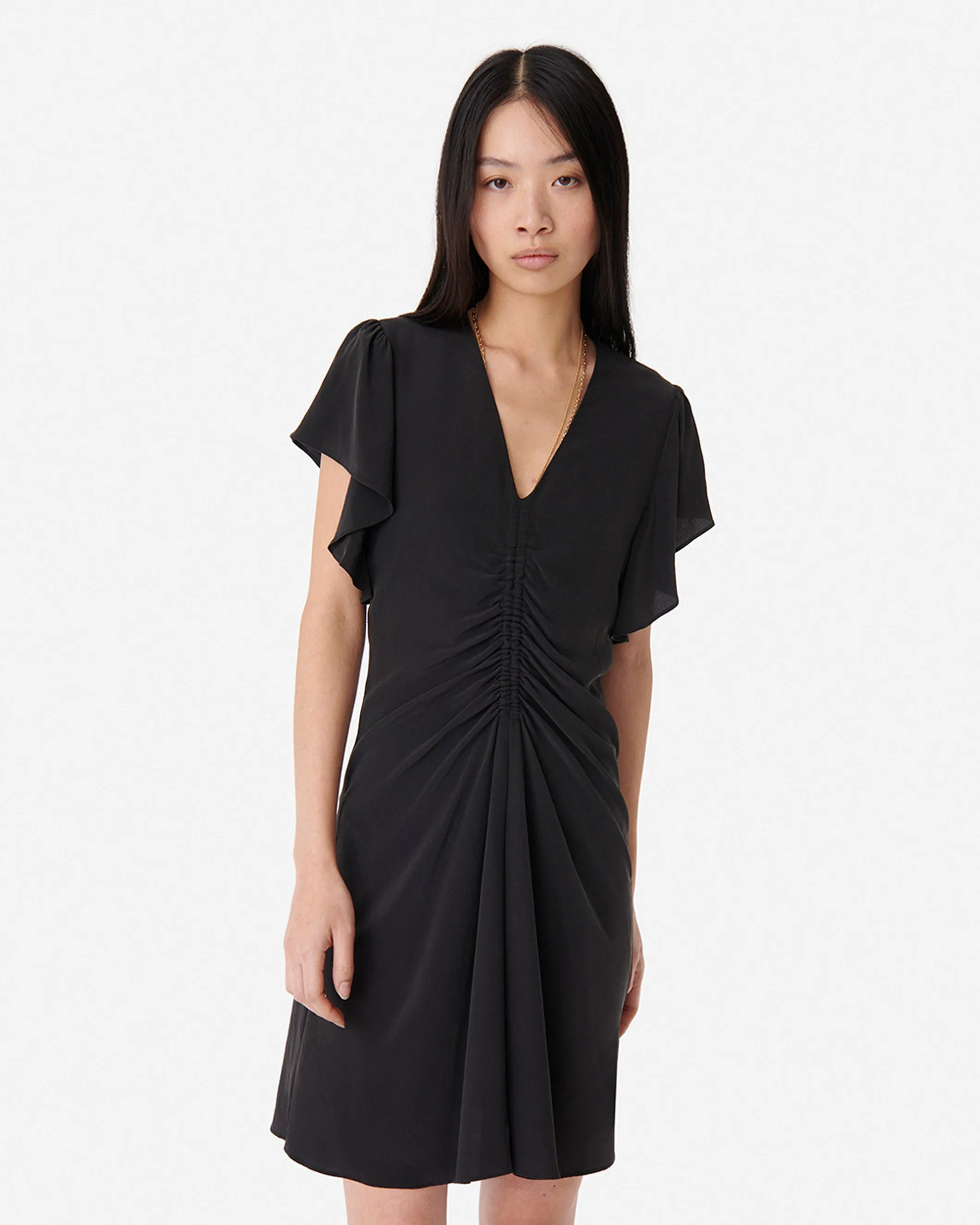 Bise Silk Dress