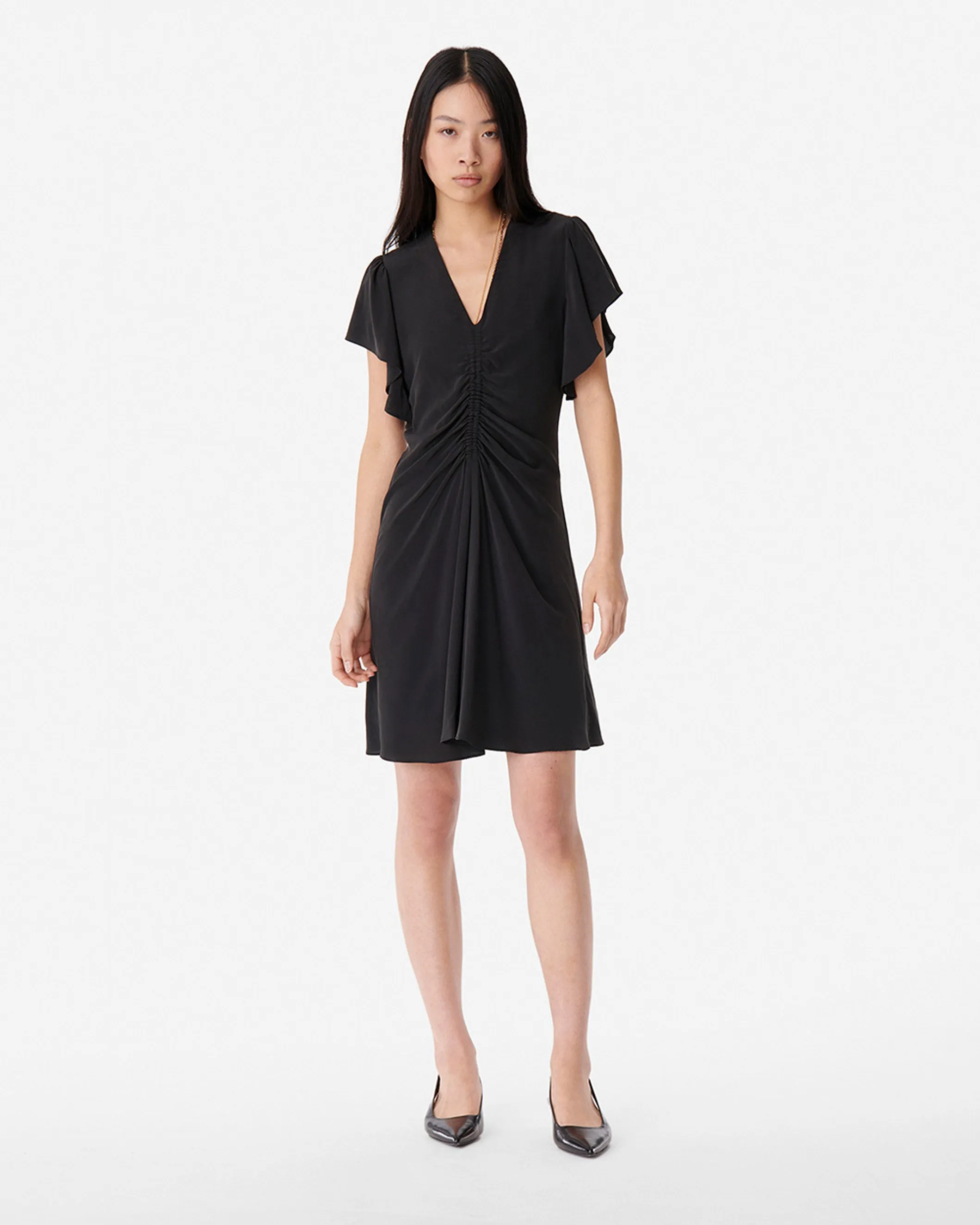 Bise Silk Dress