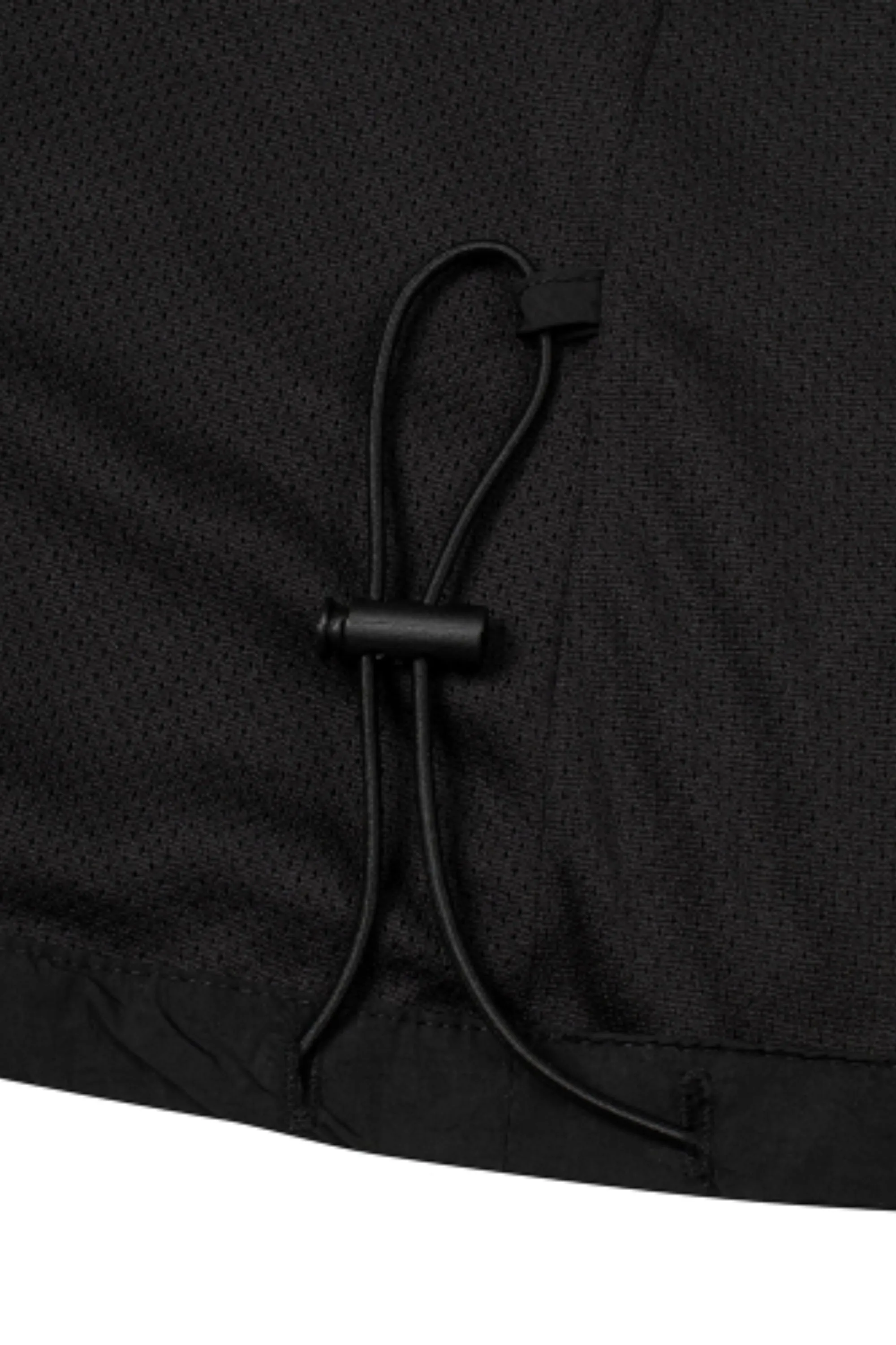 Black Double Slider Zipper Vest Dress