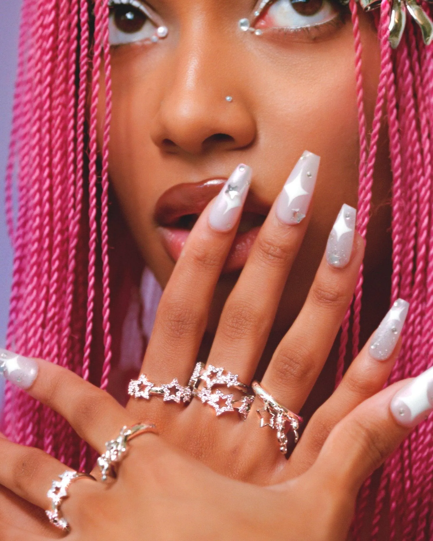 Bling Bling Melody Charm Ring