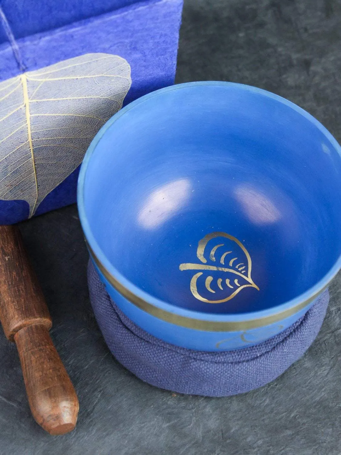 Blue Bodhi Singing Bowl Set