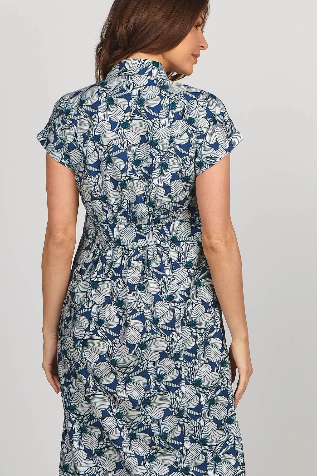 Cali Shirtdress Cosmos Bloom
