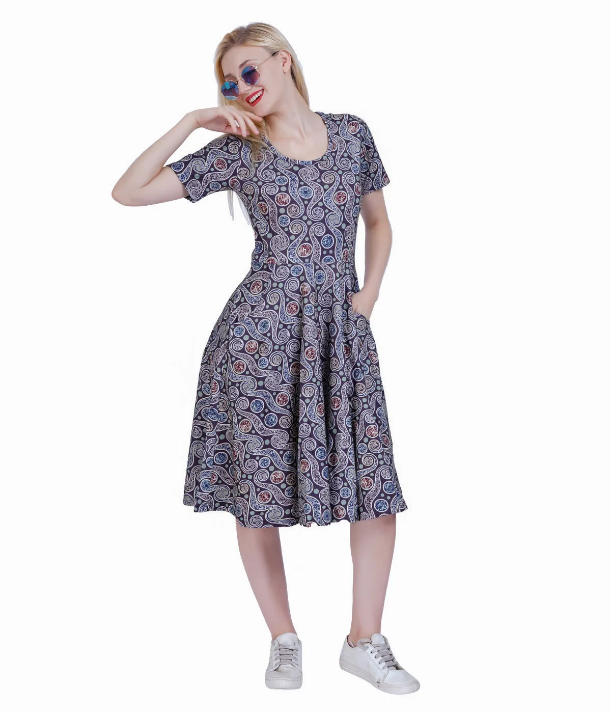 Celtic Paisley Twirl Dress