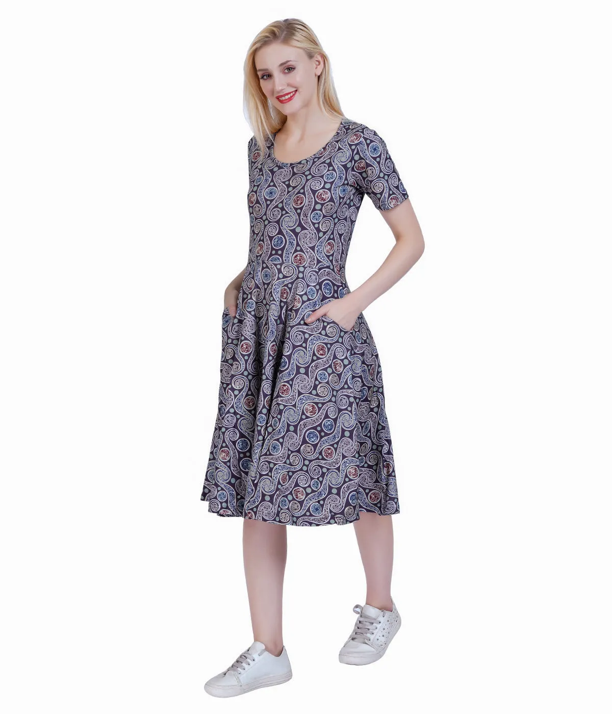Celtic Paisley Twirl Dress