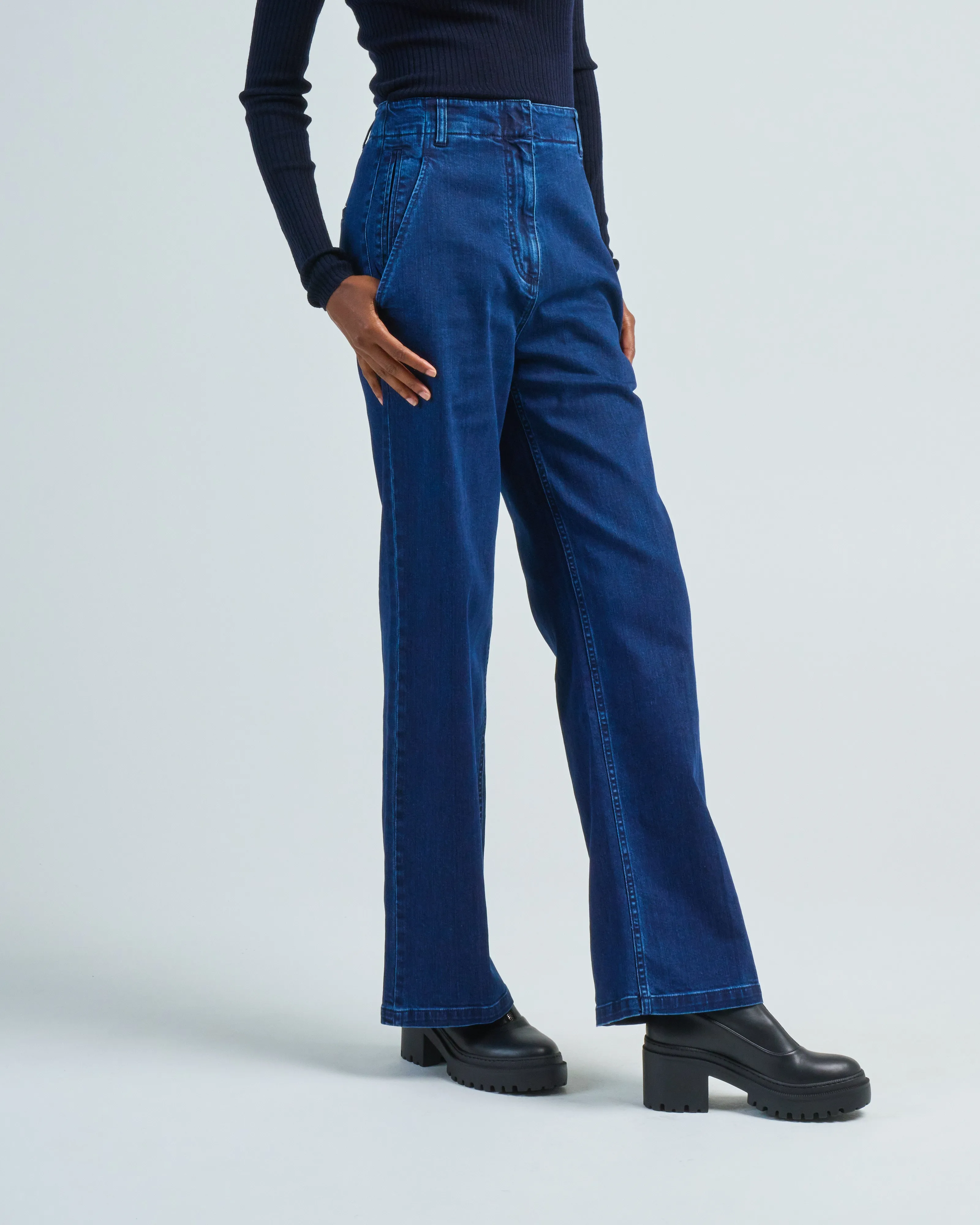 classic indigo denim barry jean