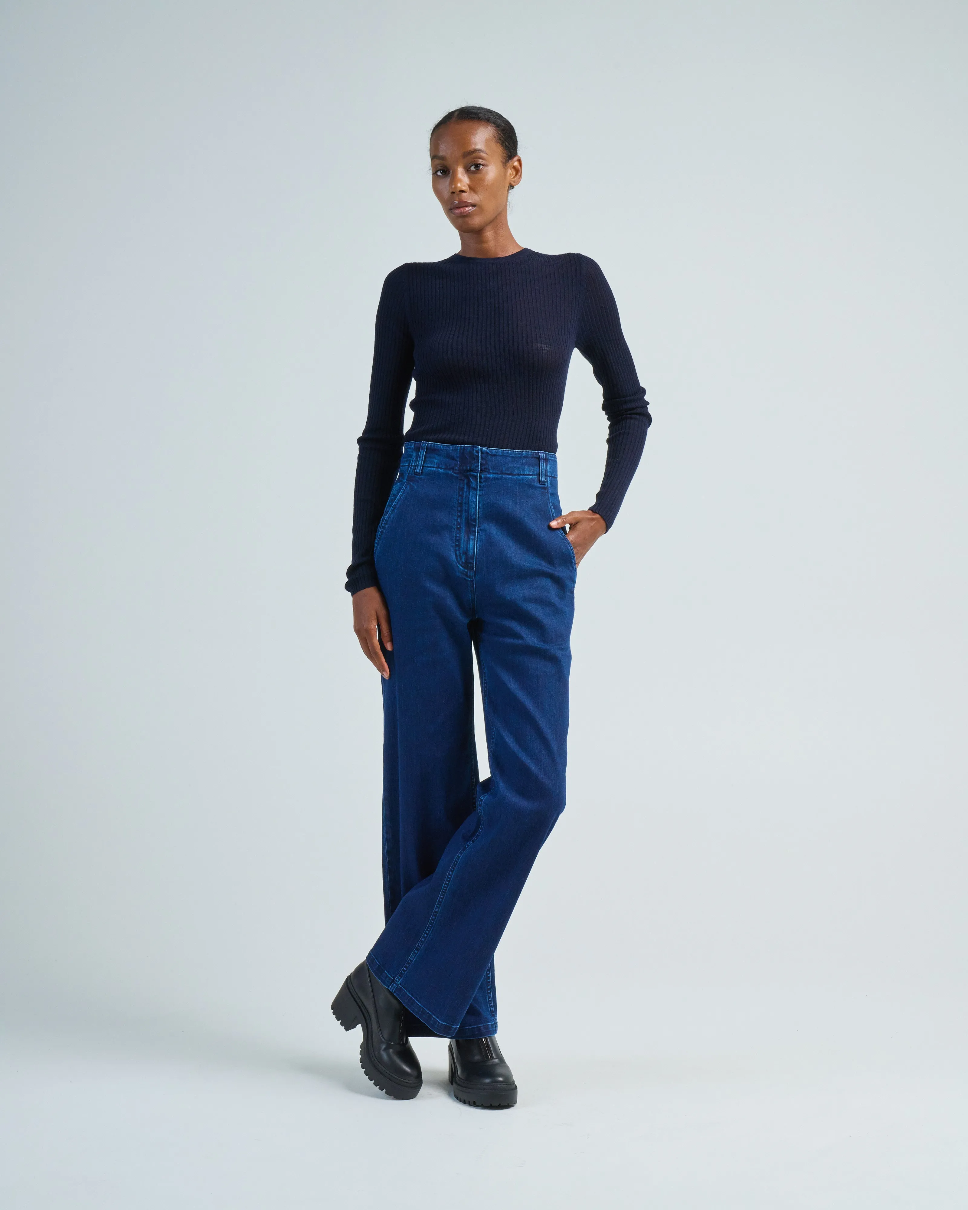 classic indigo denim barry jean
