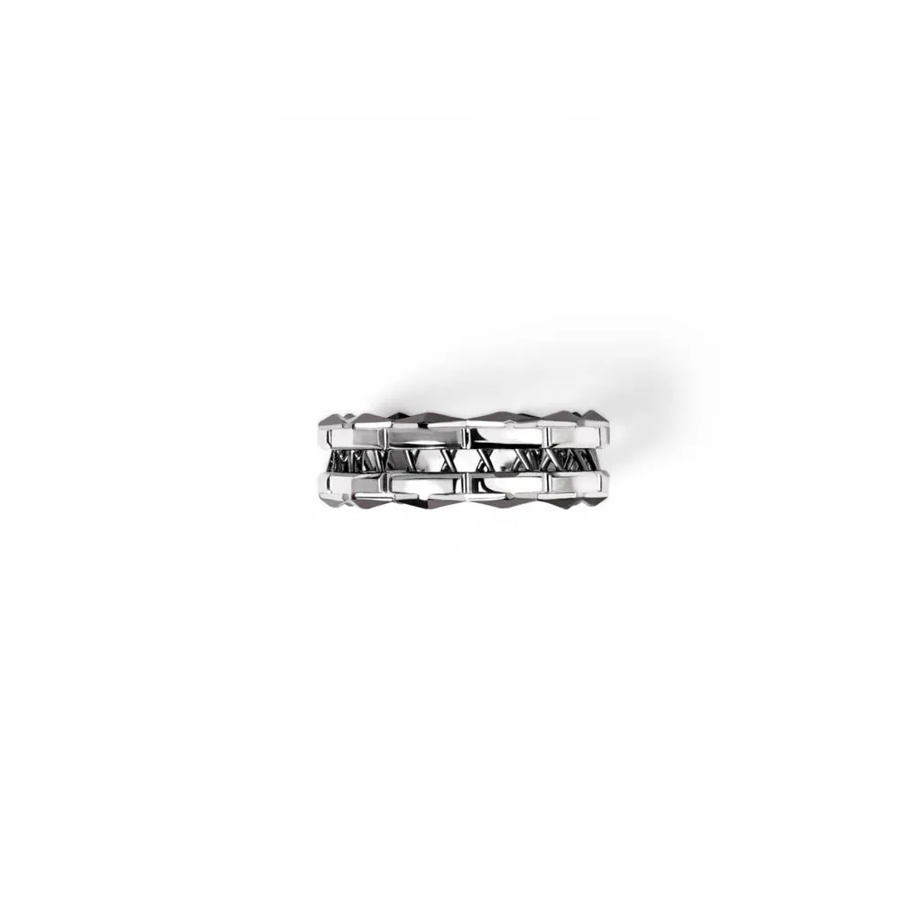 Classic Love Song Ring [White gold]