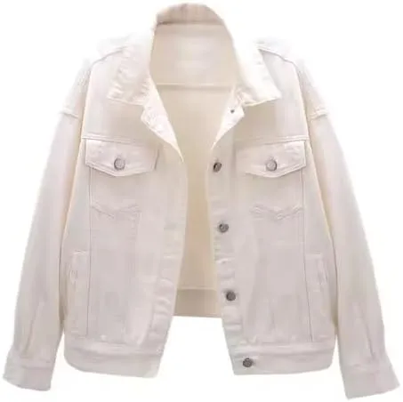 Classic- Oversized Button Up Denim Jacket