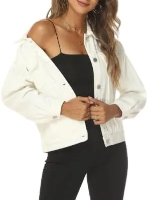 Classic- Oversized Button Up Denim Jacket