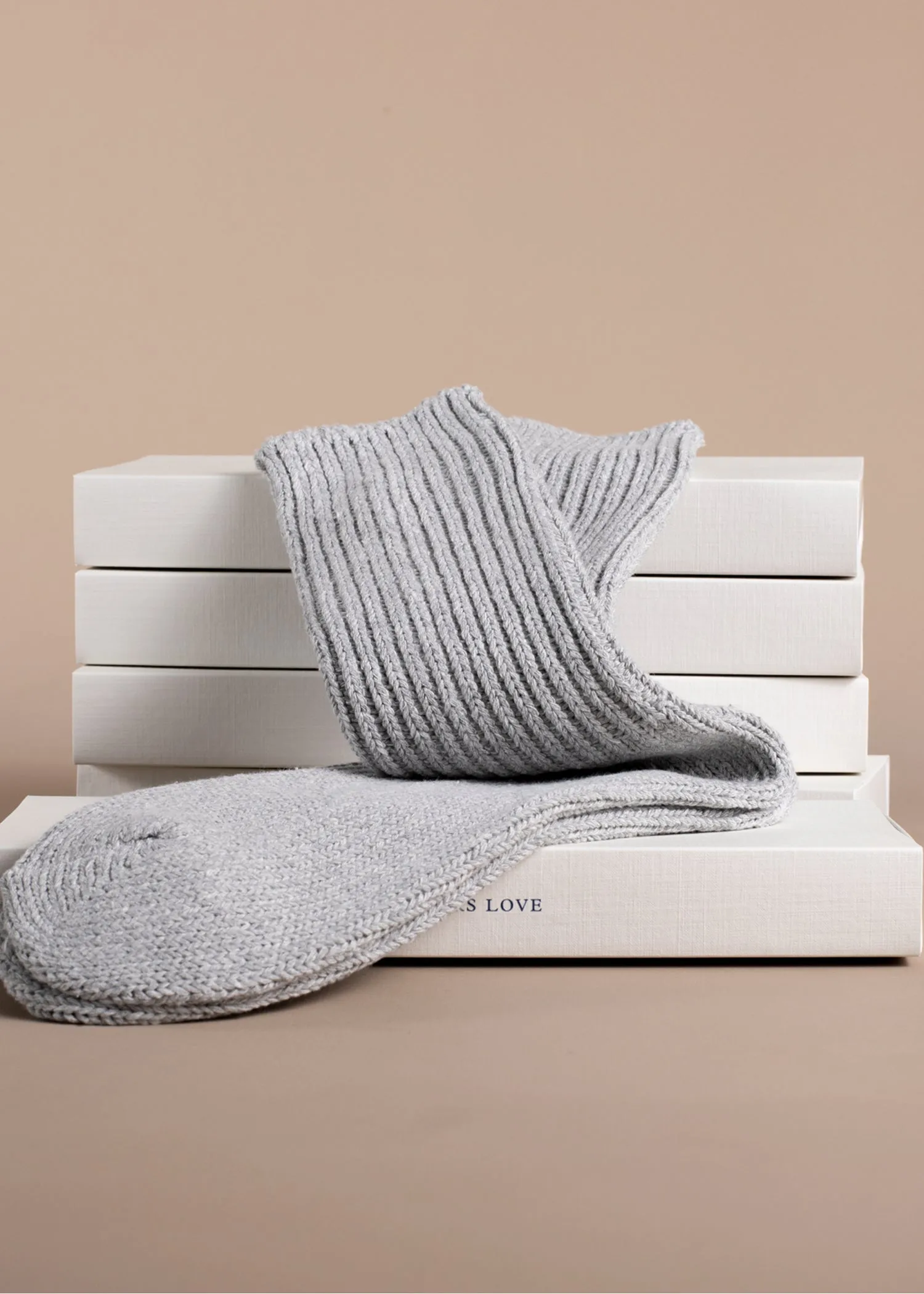 COLOR BLOCK COLLECTION Classic Grey Socks