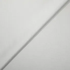 Crêpe satin de polyester blanc