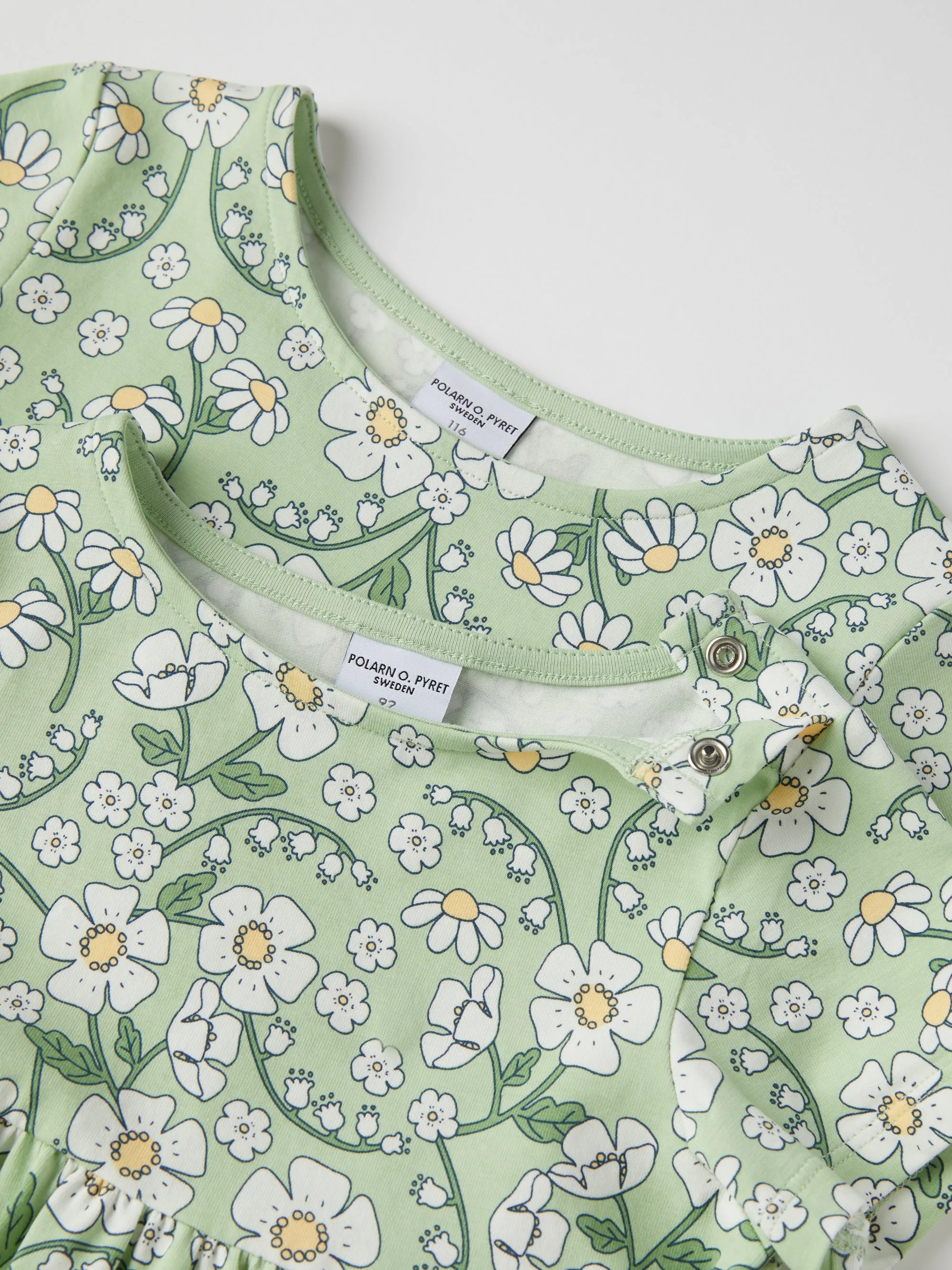 Daisy Print Kids Dress
