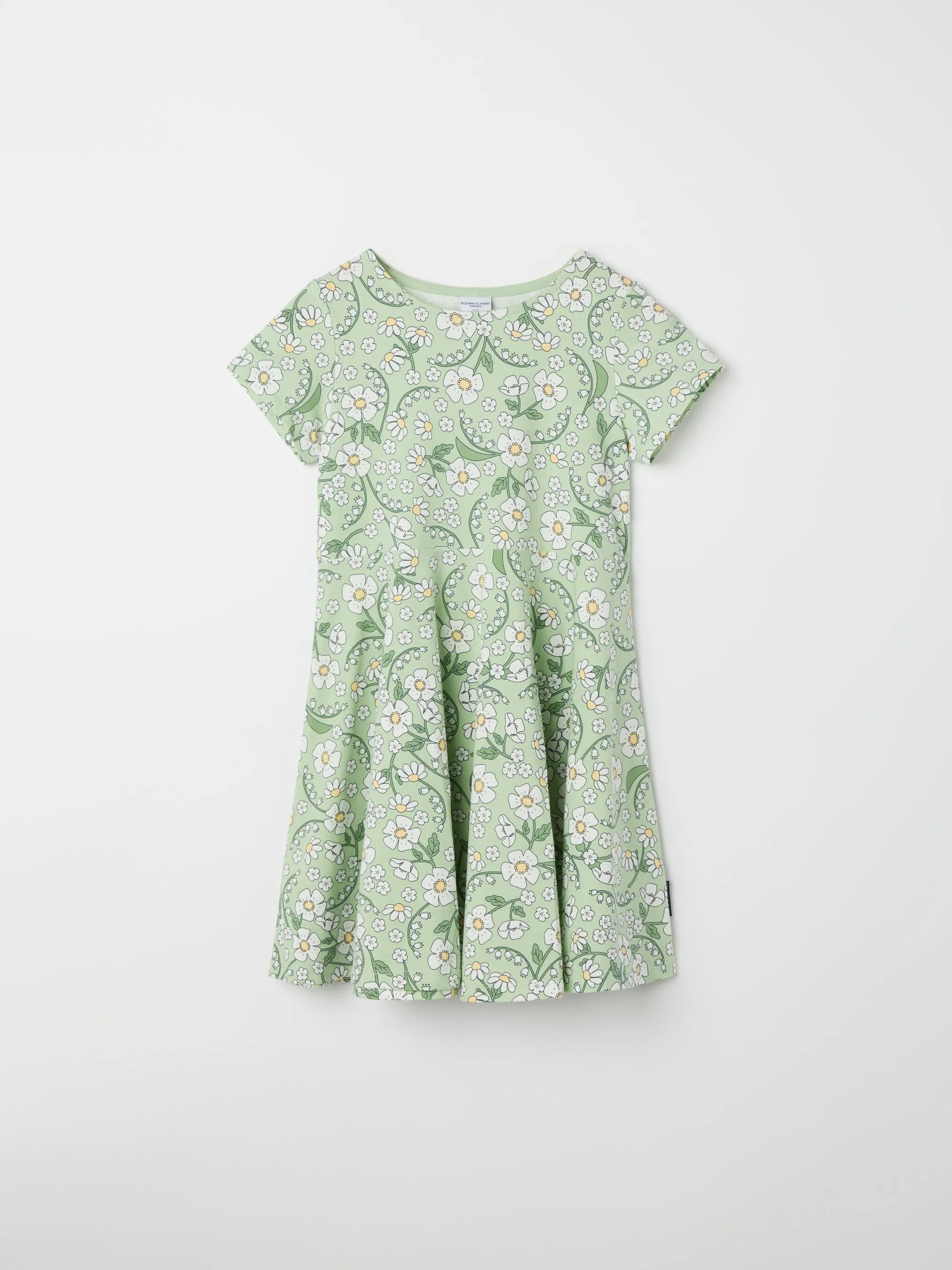 Daisy Print Kids Dress