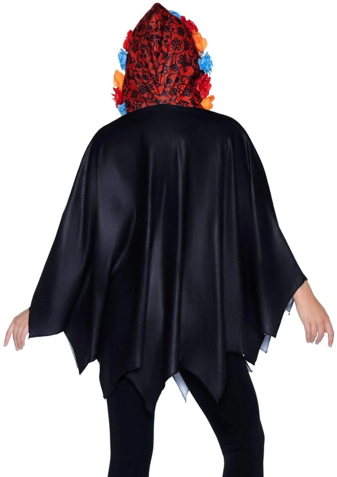 Day of the Dead Costume Poncho