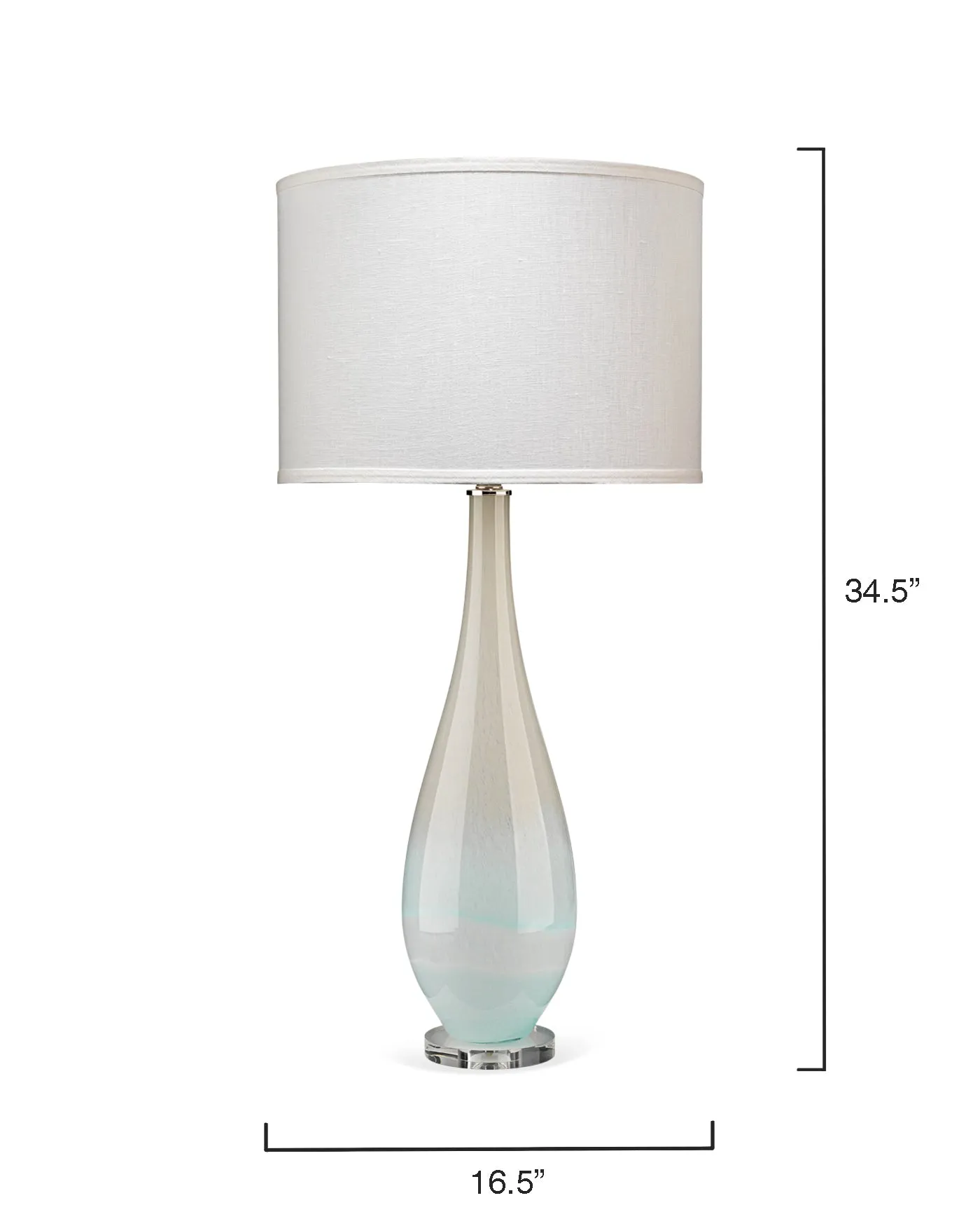 Dewdrop Table Lamp Blue