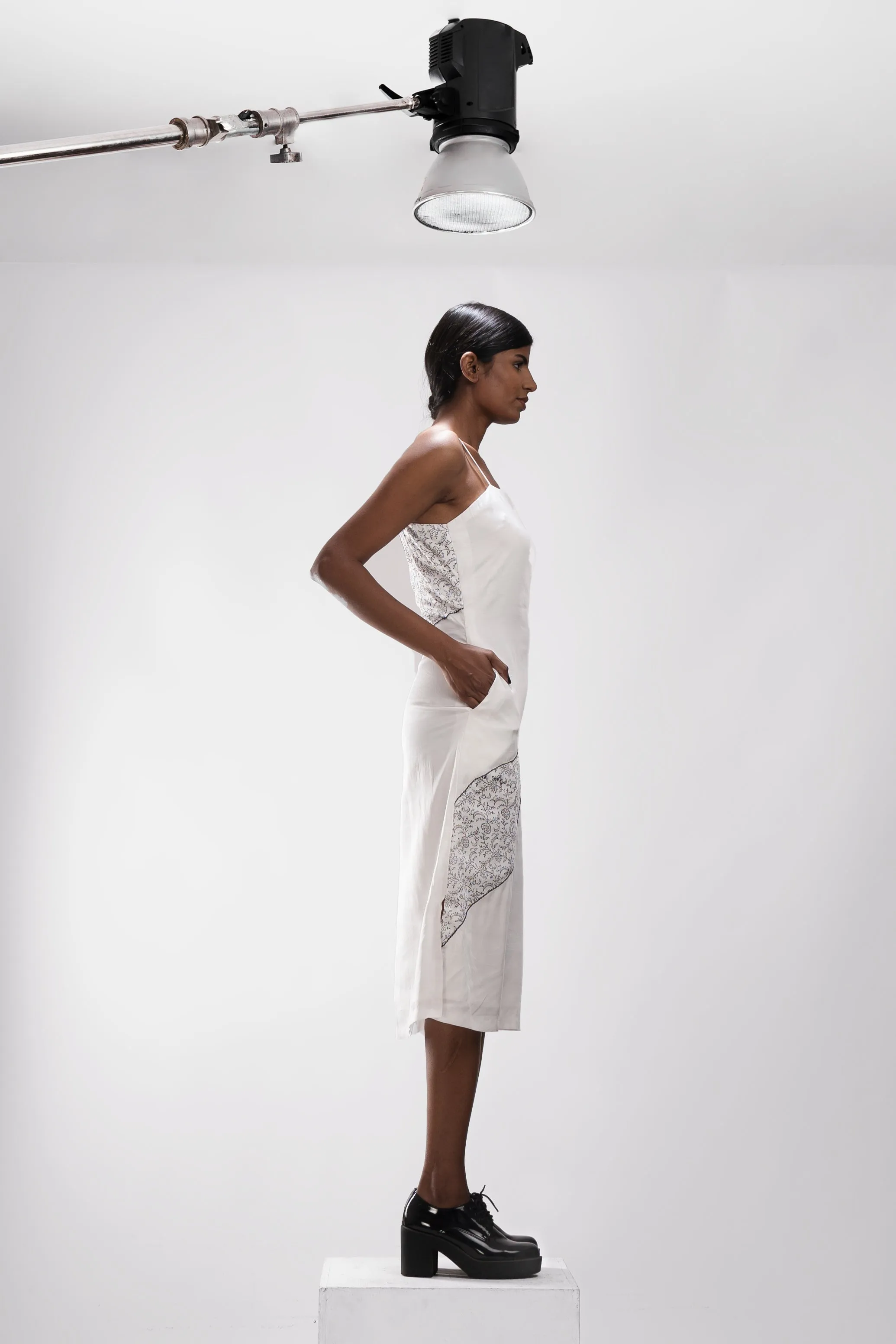 ella dress white