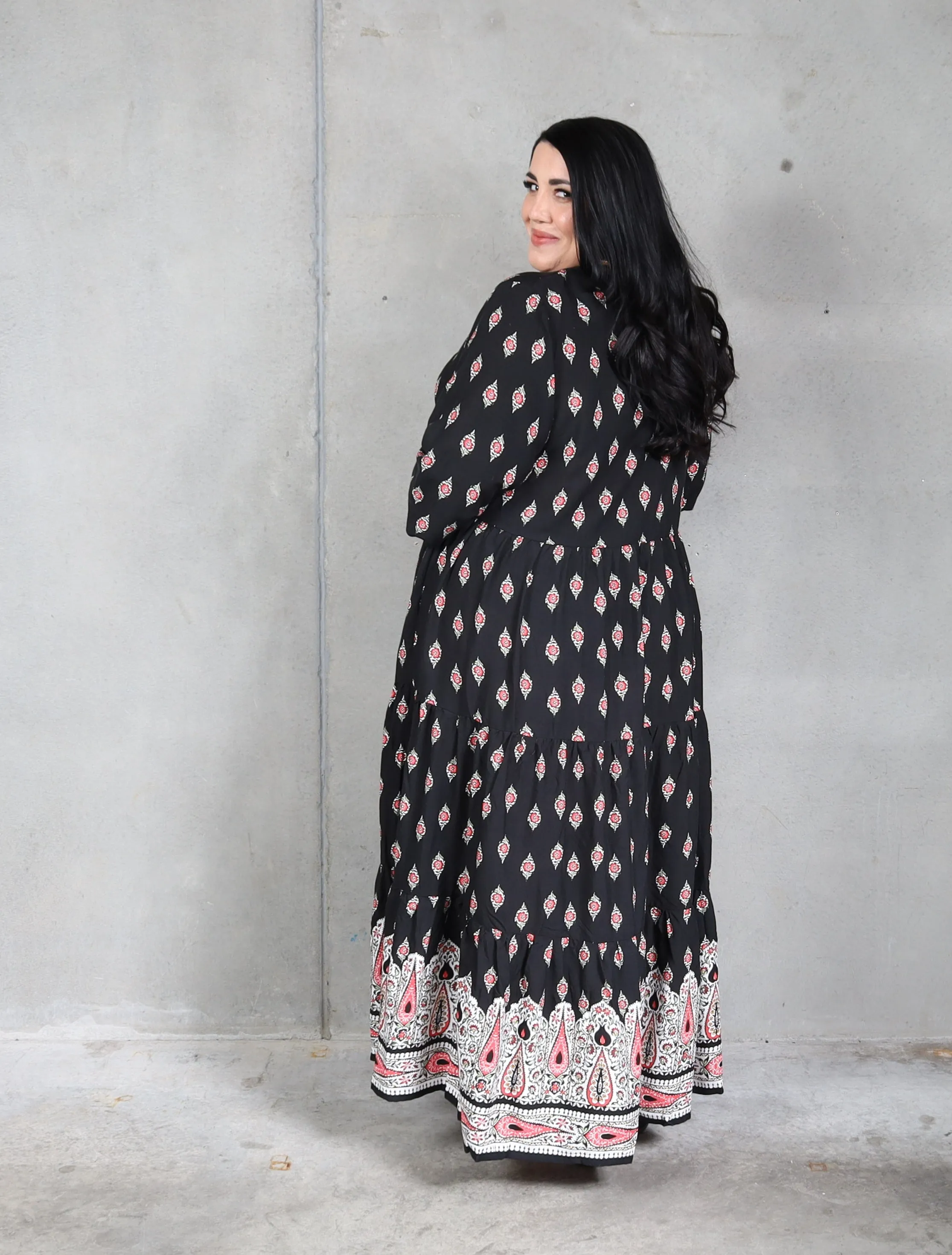 Florence Dress Long Sleeve  -  Taj