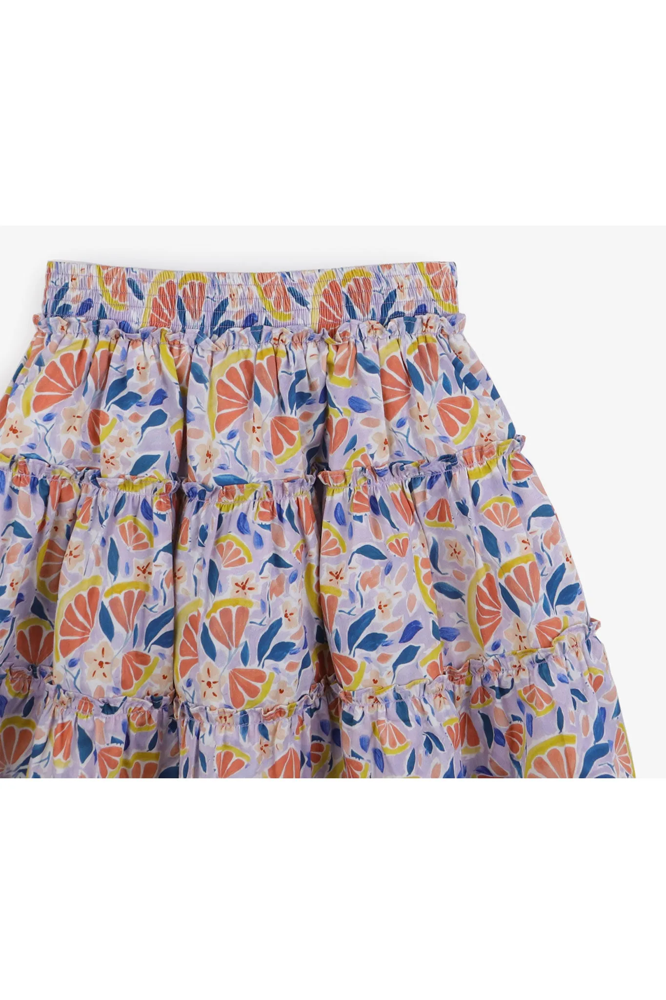 Gingersnaps Printed Tiered Skirt