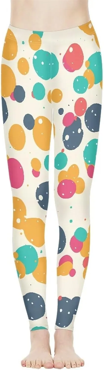 Graffiti Painting Women's High Waist Pants Camouflage Green Yoga Trousers Pants Modern Arts Running Leggings