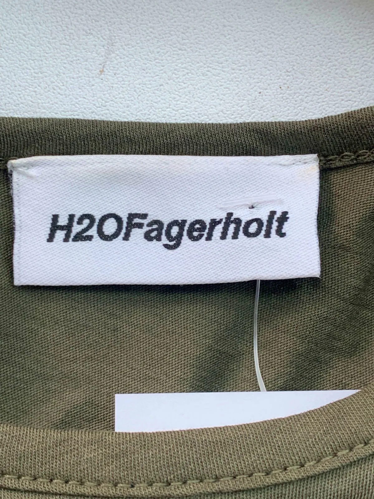 H2OFagerholt Black/Green Vest Top UK S