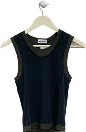 H2OFagerholt Black/Green Vest Top UK S