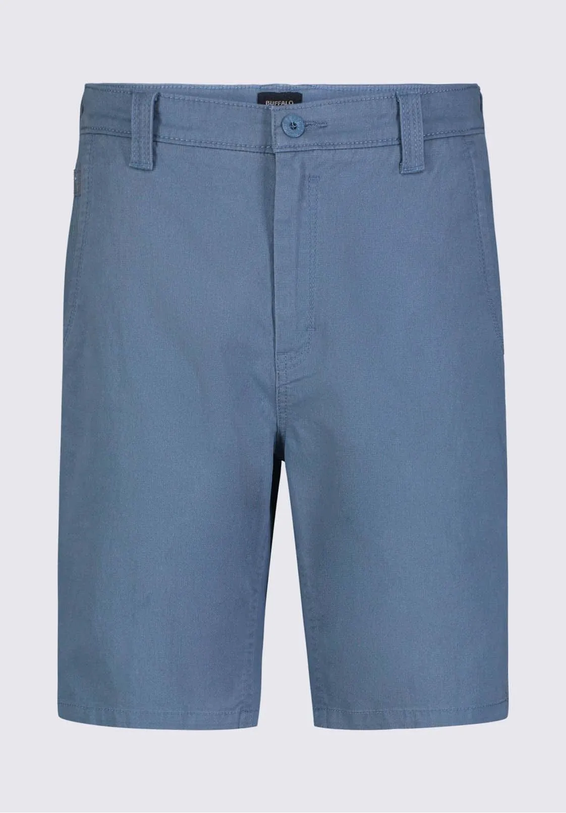 Hadrian Men's Flat Front Shorts in Mirage Blue - BM24266