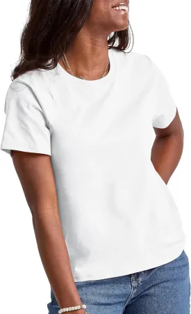 Hanes Essentials, Cotton Crewneck Tee, Classic Fit T-Shirt for Women