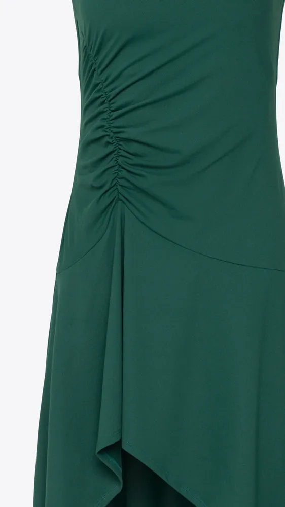 High Low Boat Neck Dress - Tuileries