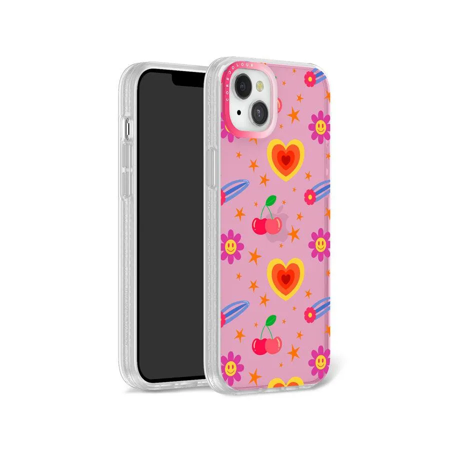 iPhone 12 Happy Vibes Phone Case MagSafe Compatible