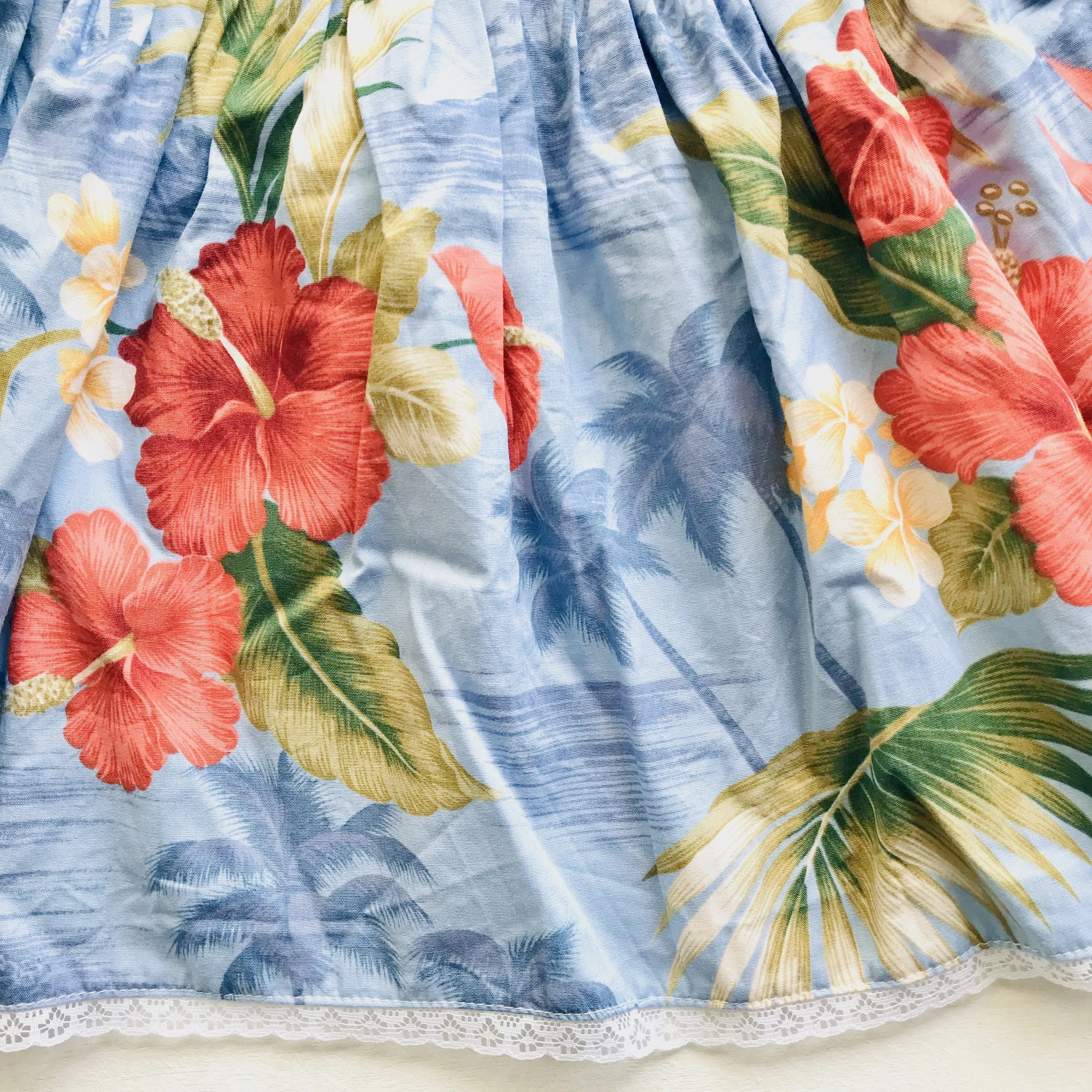 Iris Dress in Hawaiian Blue