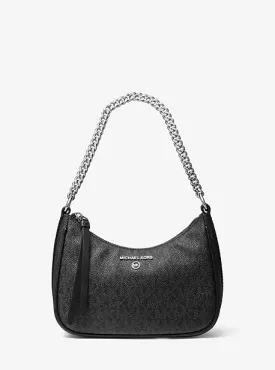 Jet Set Charm Small Logo Shoulder Bag