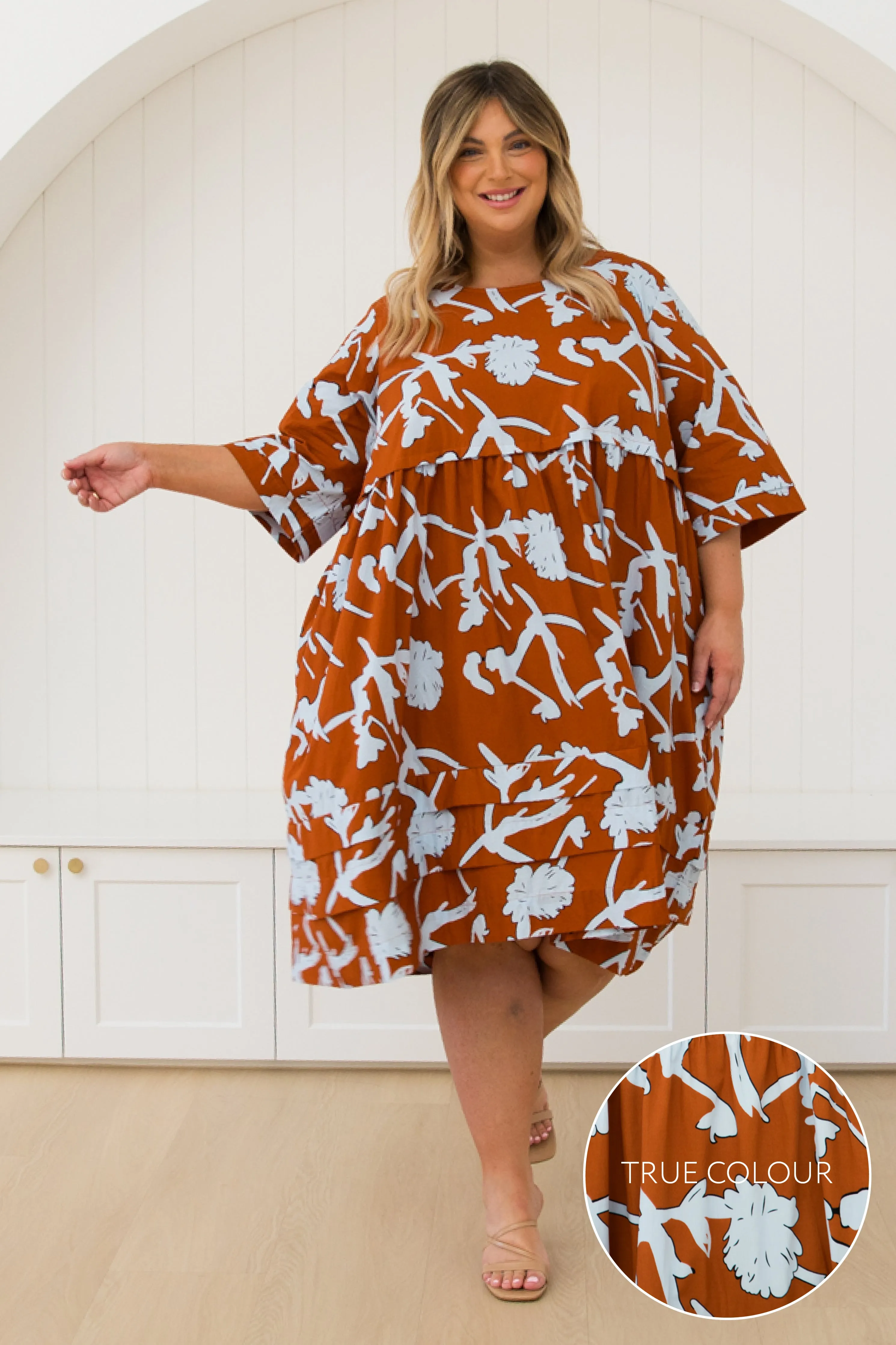 Kingsley Dress in Myrtle