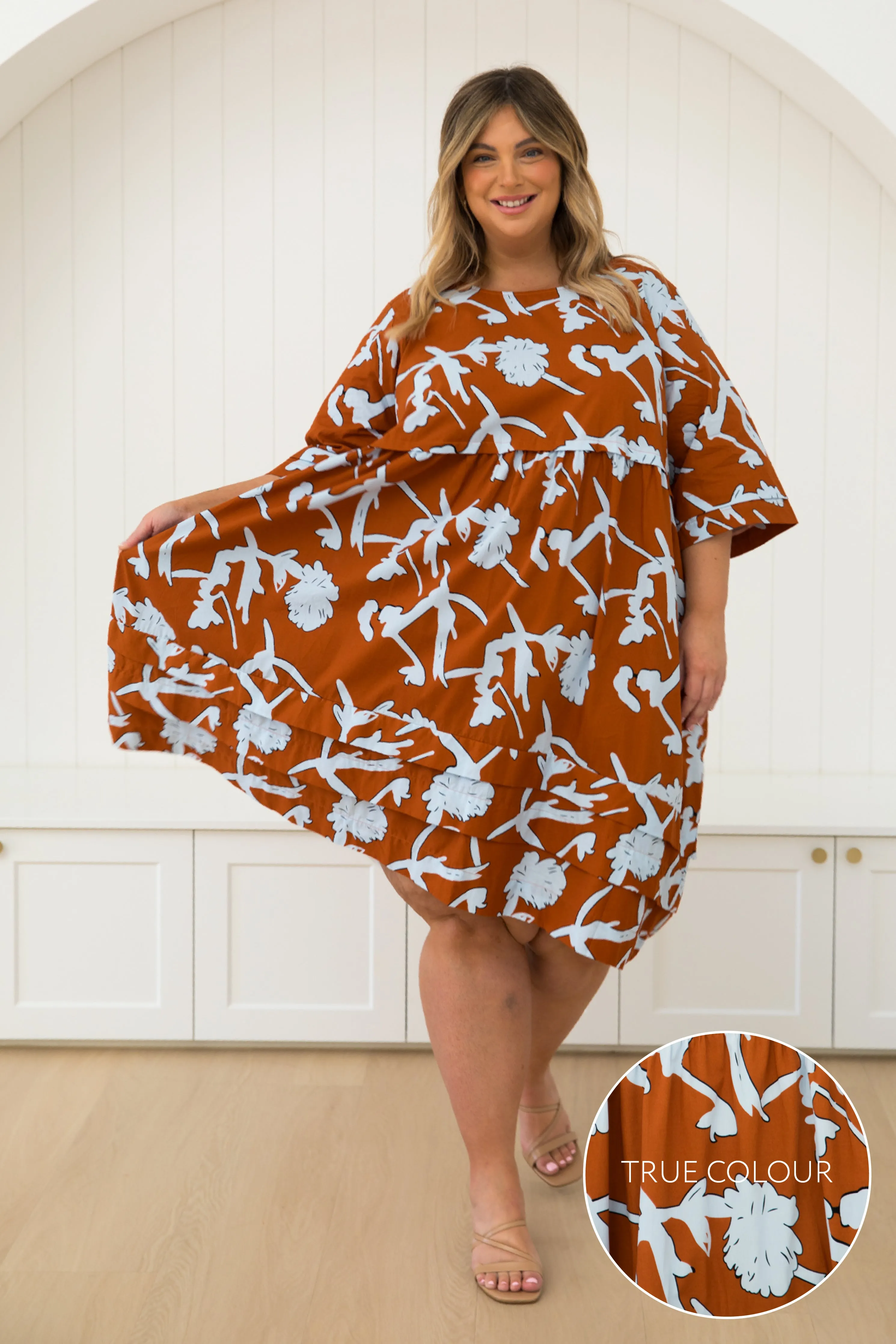 Kingsley Dress in Myrtle